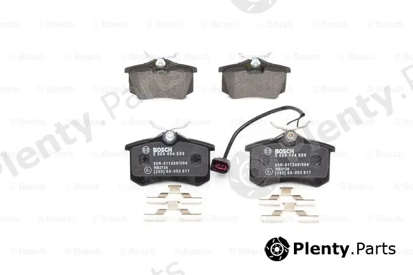Bosch 0986494599 — Brake Pad Set, disc brake