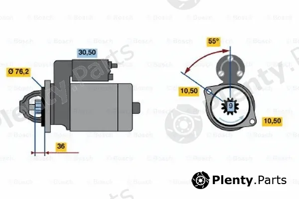 Bosch 0001212402 — Starter