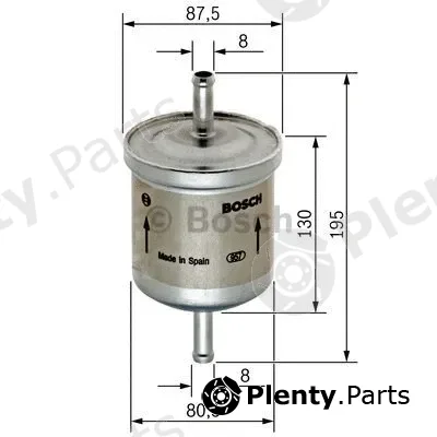 Bosch 0450905216 — Fuel Filter