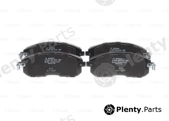 Bosch 0986494572 — Brake Pad Set, disc brake