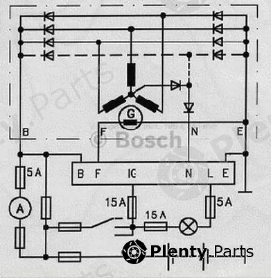 Bosch 0986190019 — Alternator Regulator