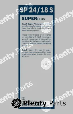 Bosch 3397010282 — Wiper Blade Super Plus