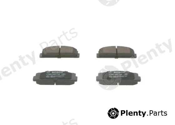 Bosch 0986460736 — Brake Pad Set, disc brake