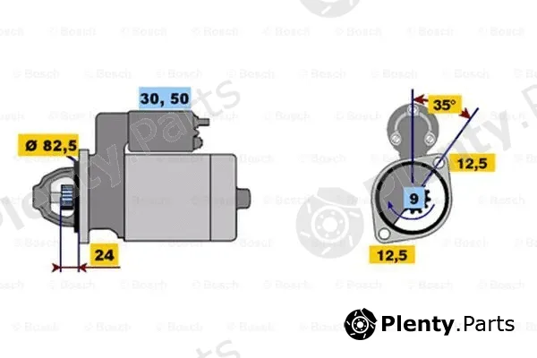 Bosch 0001367005 — Starter