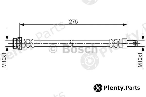 Bosch 1987481704 — Brake Hose