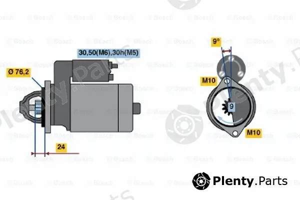 Bosch 0001110071 — Starter