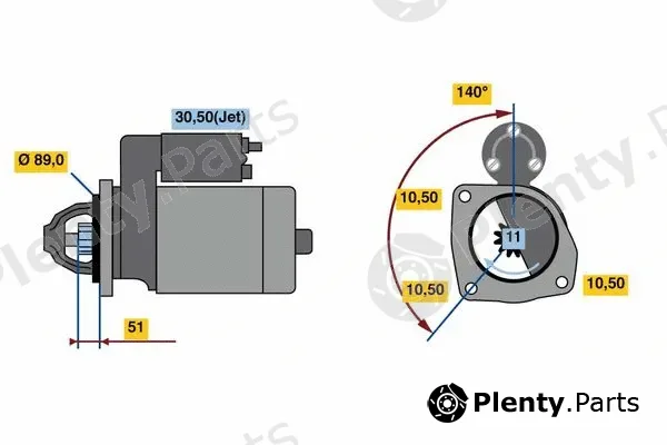 Bosch 9000143501 — Starter
