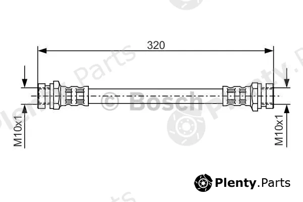 Bosch 1987476541 — Brake Hose