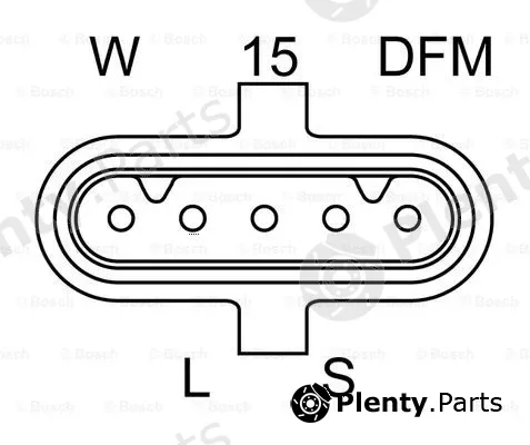 Bosch 0986049820 — Alternator