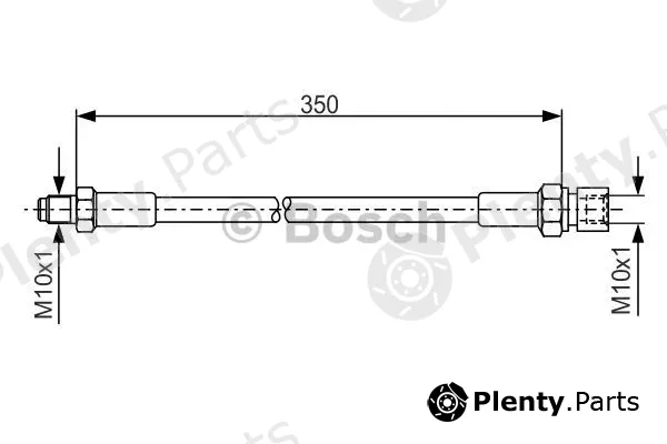 Bosch 1987476324 — Brake Hose