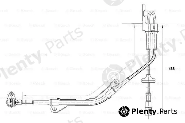 Bosch 0265006104 — Sensor, wheel speed