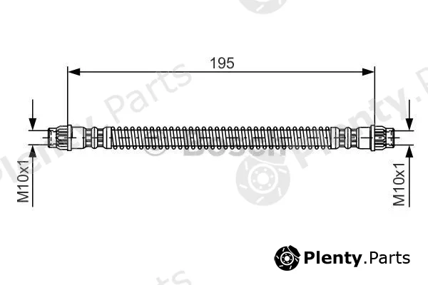 Bosch 1987476674 — Brake Hose