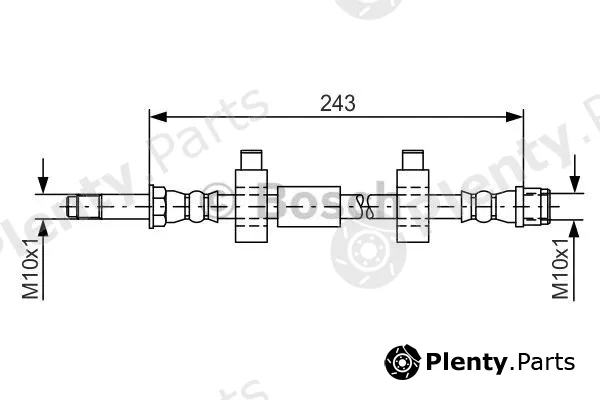 Bosch 1987476320 — Brake Hose