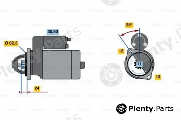 Bosch 0986012610 — Starter
