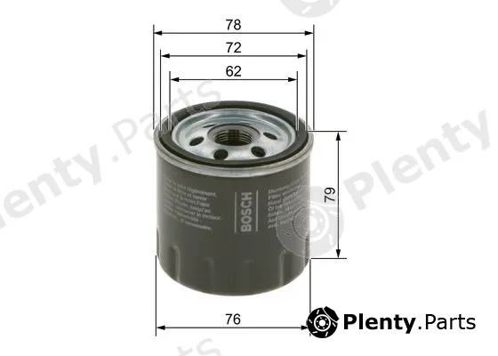 Bosch 09864B7043 — Oil Filter