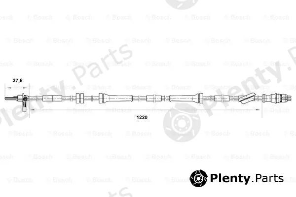 Bosch 0265007040 — Sensor, wheel speed