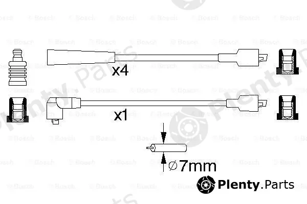 Bosch 0986356882 — Ignition Cable Kit