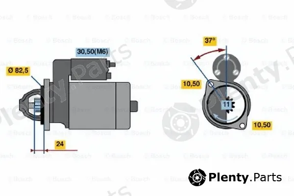 Bosch 0001109033 — Starter