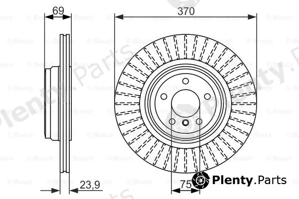 Bosch 0986479730 — Brake Disc