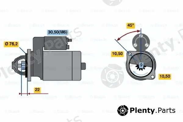 Bosch 0986019970 — Starter