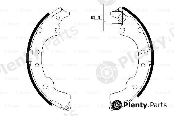 Bosch 0986487588 — Brake Shoe Set