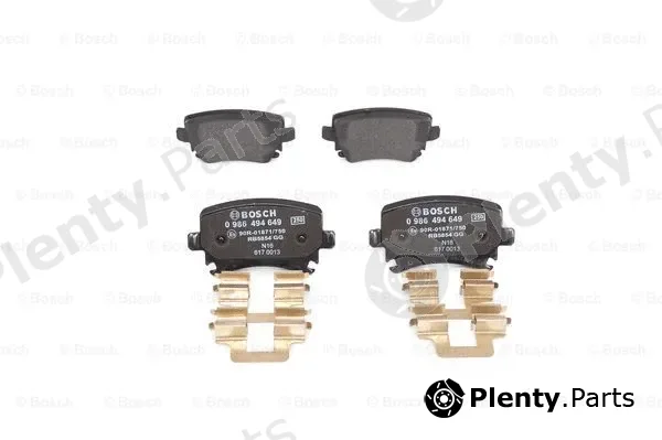 Bosch 0986494649 — Brake Pad Set, disc brake