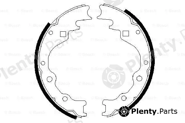 Bosch 0986487359 — Brake Shoe Set