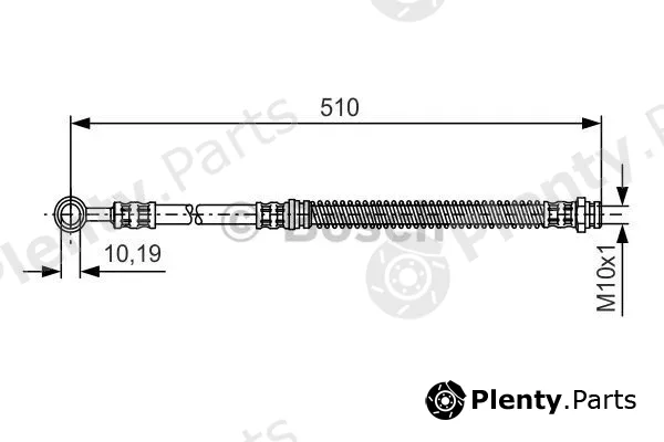 Bosch 1987481110 — Brake Hose