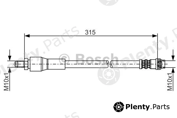 Bosch 1987476032 — Brake Hose