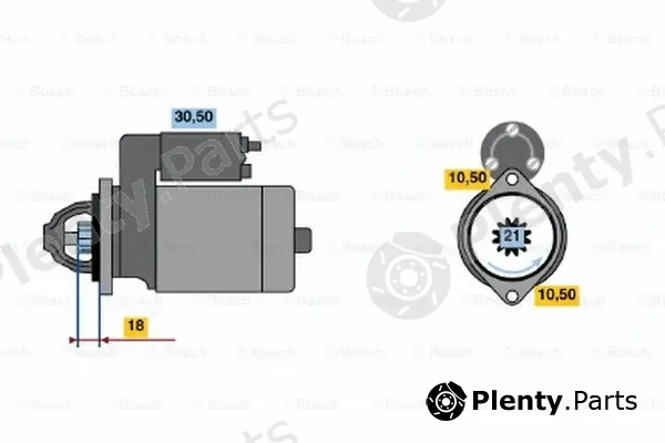 Bosch 0986020741 — Starter