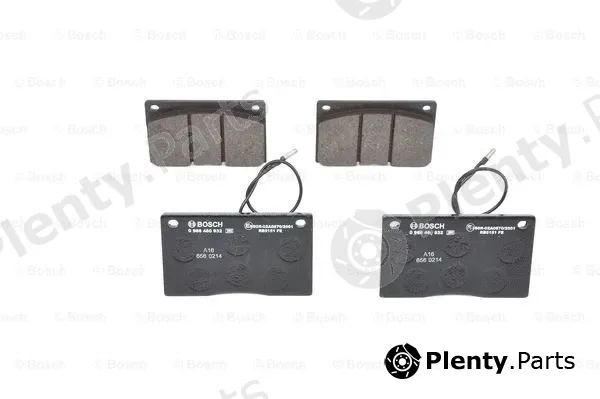 Bosch 0986460932 — Brake Pad Set, disc brake