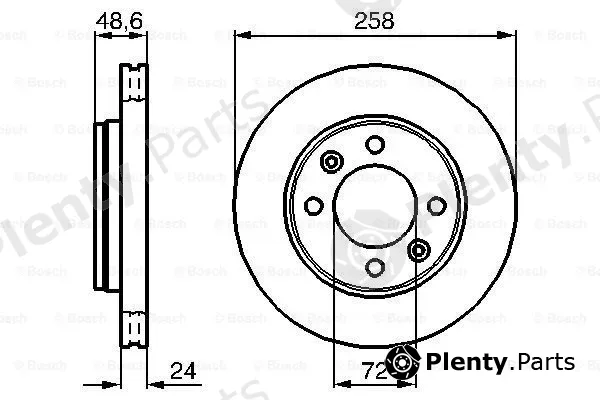 Bosch 0986479008 — Brake Disc