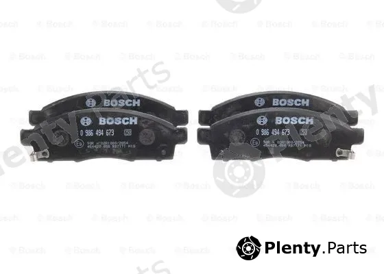 Bosch 0986494673 — Brake Pad Set, disc brake