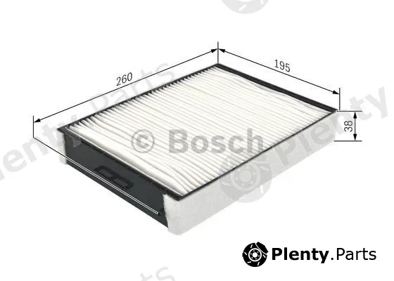 Bosch 1987432256 — Filter, cabin air