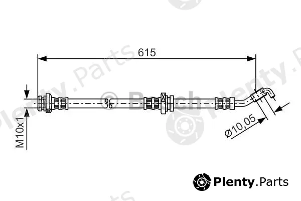 Bosch 1987476362 — Brake Hose