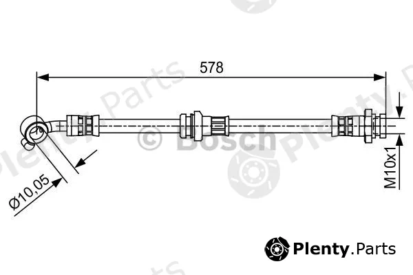 Bosch 1987481649 — Brake Hose