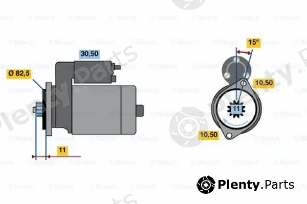 Bosch 0986014271 — Starter