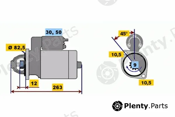 Bosch 9000331430 — Starter