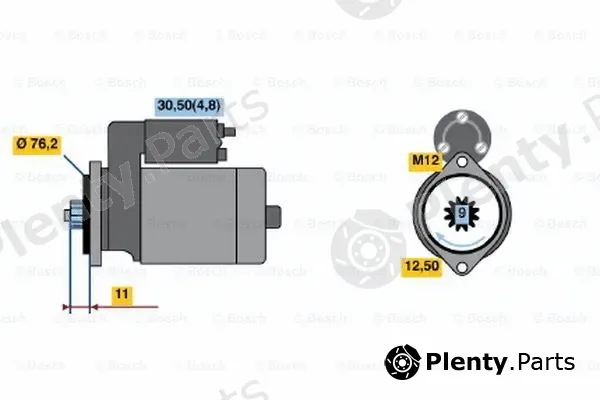 Bosch 0001123024 — Starter