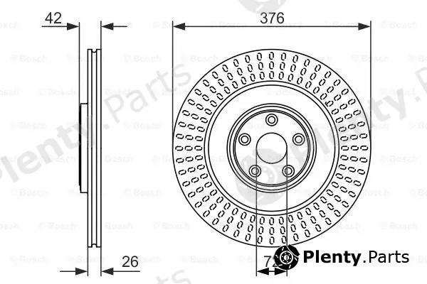 Bosch 0986479756 — Brake Disc