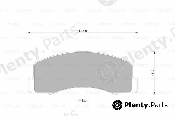 Bosch 0986AB9023 — Brake Pad Set, disc brake