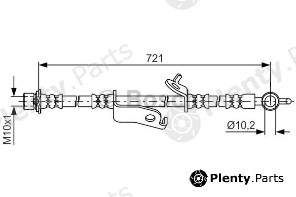 Bosch 1987481636 — Brake Hose