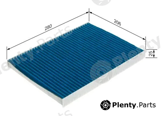 Bosch 0986628563 — Filter, cabin air FILTER+pro