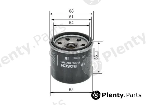 Bosch F026407209 — Oil Filter