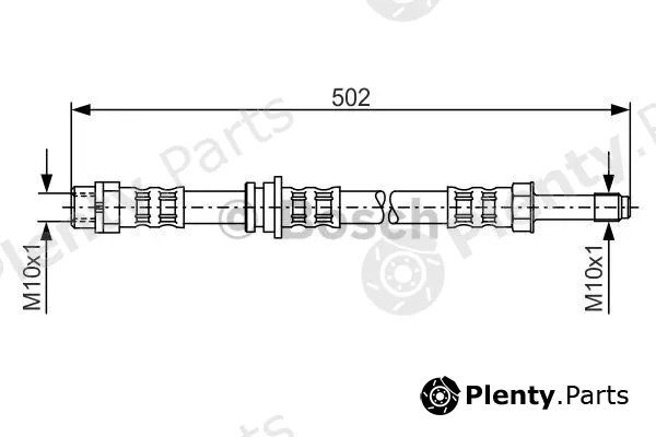 Bosch 1987476971 — Brake Hose