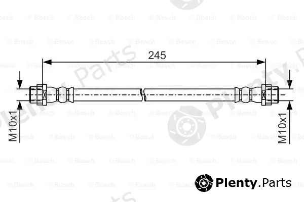 Bosch 1987481A61 — Brake Hose