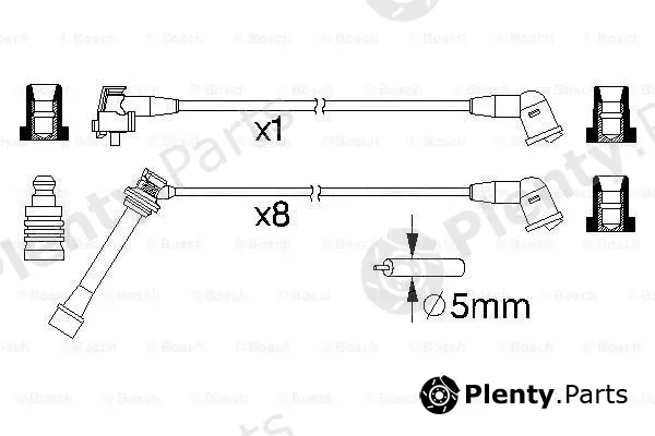 Bosch 0986357204 — Ignition Cable Kit