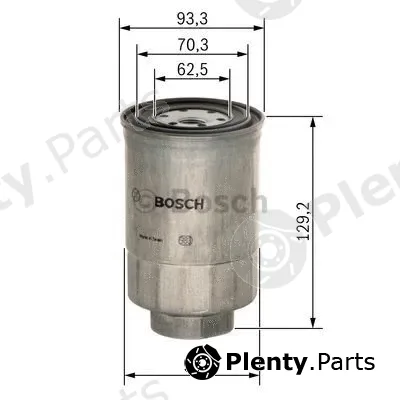 Bosch 1457434438 — Fuel Filter
