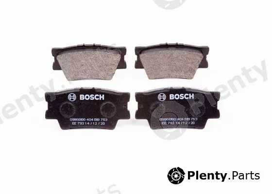 Bosch 0986BB0404 — Brake Pad Set, disc brake