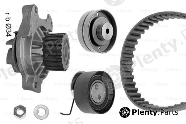 Bosch 1987948876 — Water Pump & Timing Belt Kit